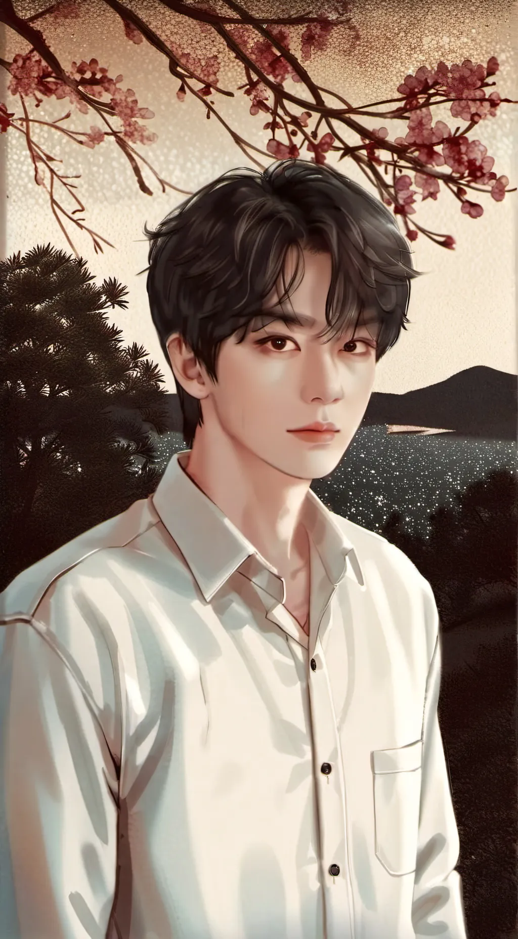 ai character: lee know  background