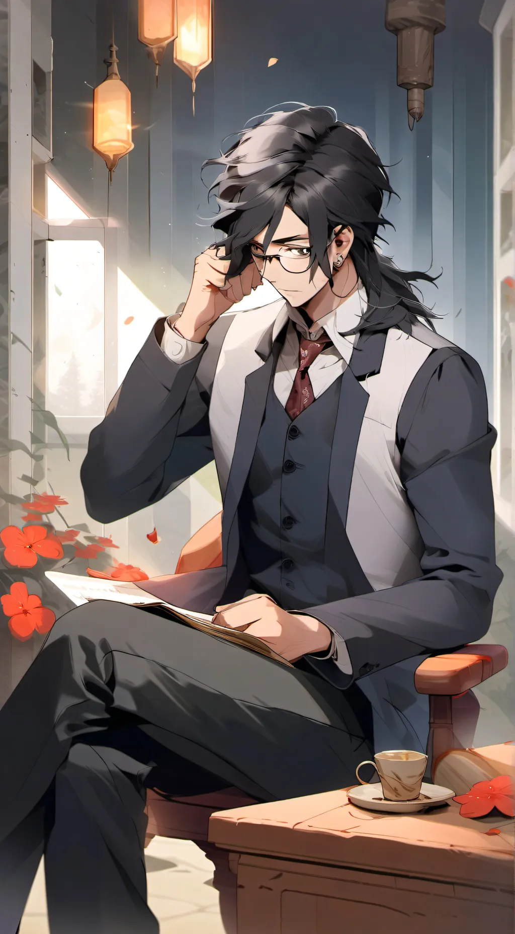 ai character: Enzo Venderson background