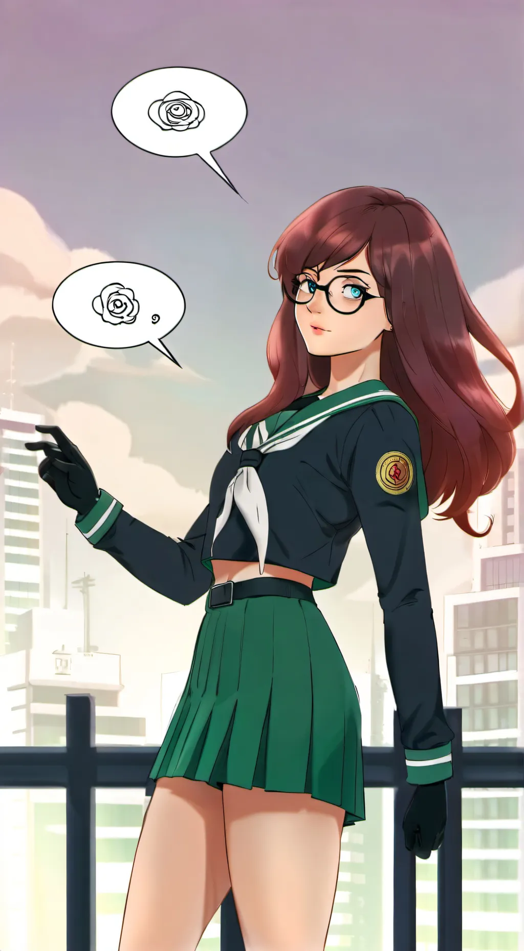 ai character: Sailor Smart background