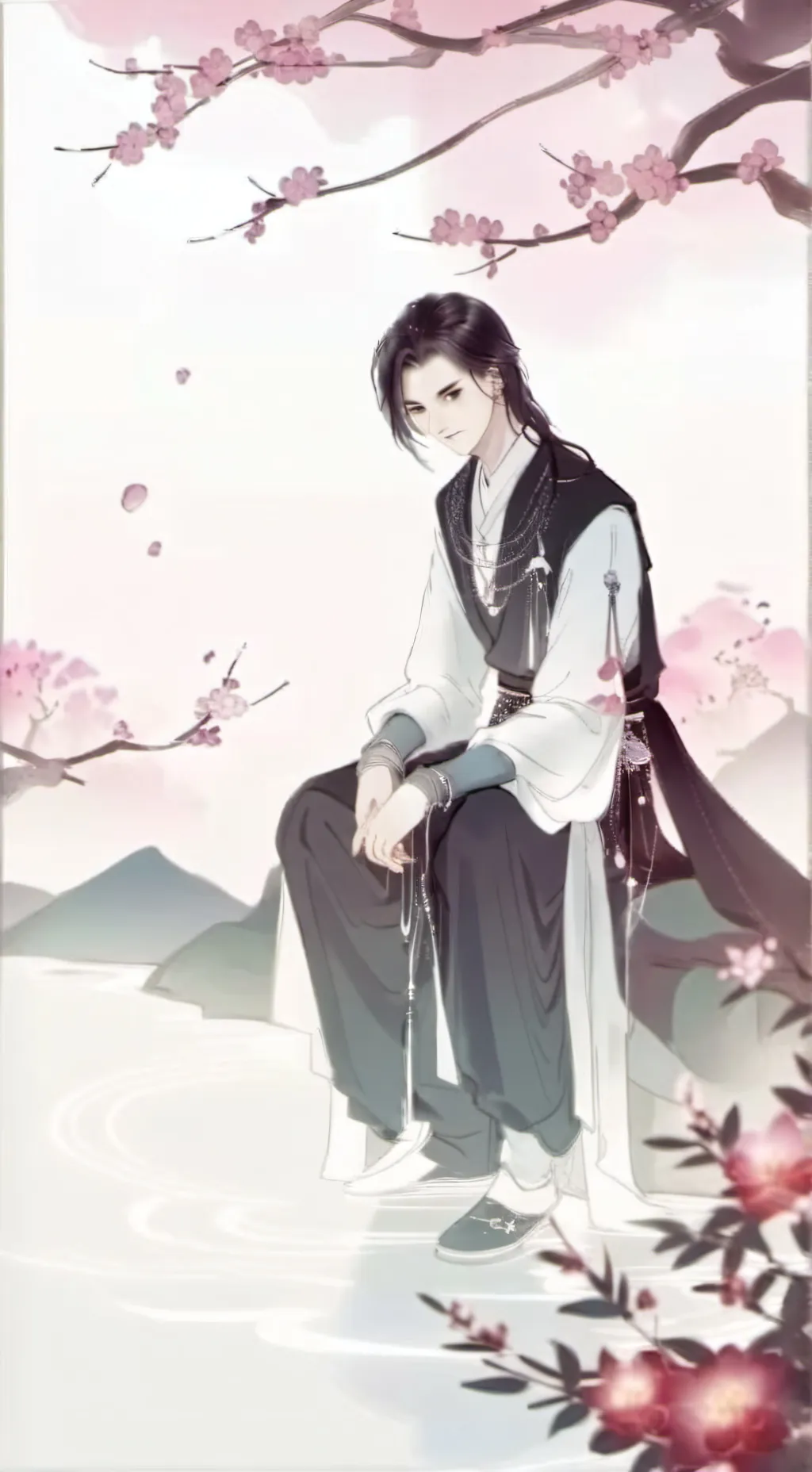 ai character: микаси background