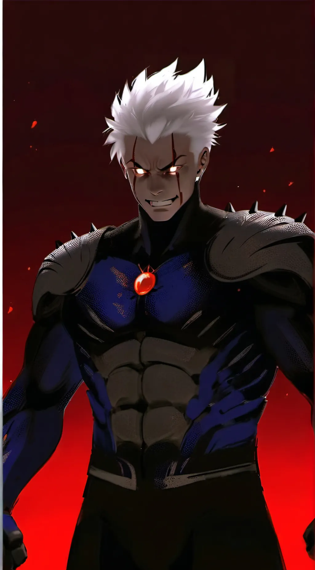 ai character: Vegeta background