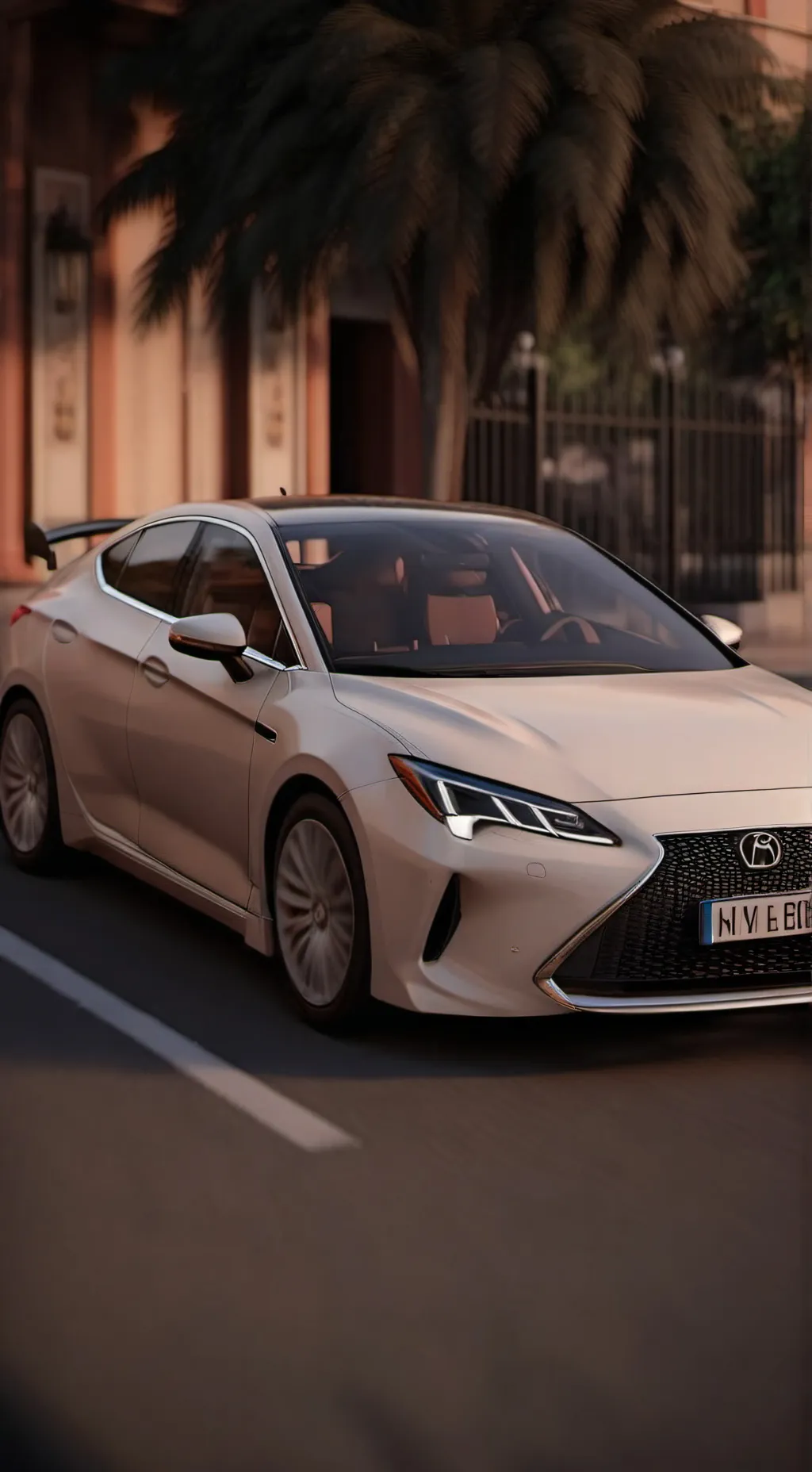 ai character: Car background