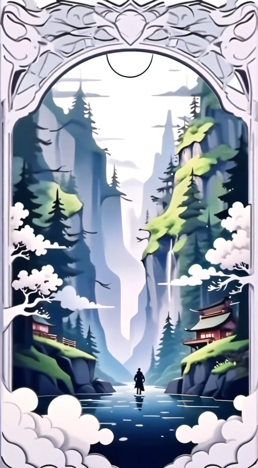 ai character: Symbolize Show!!  background