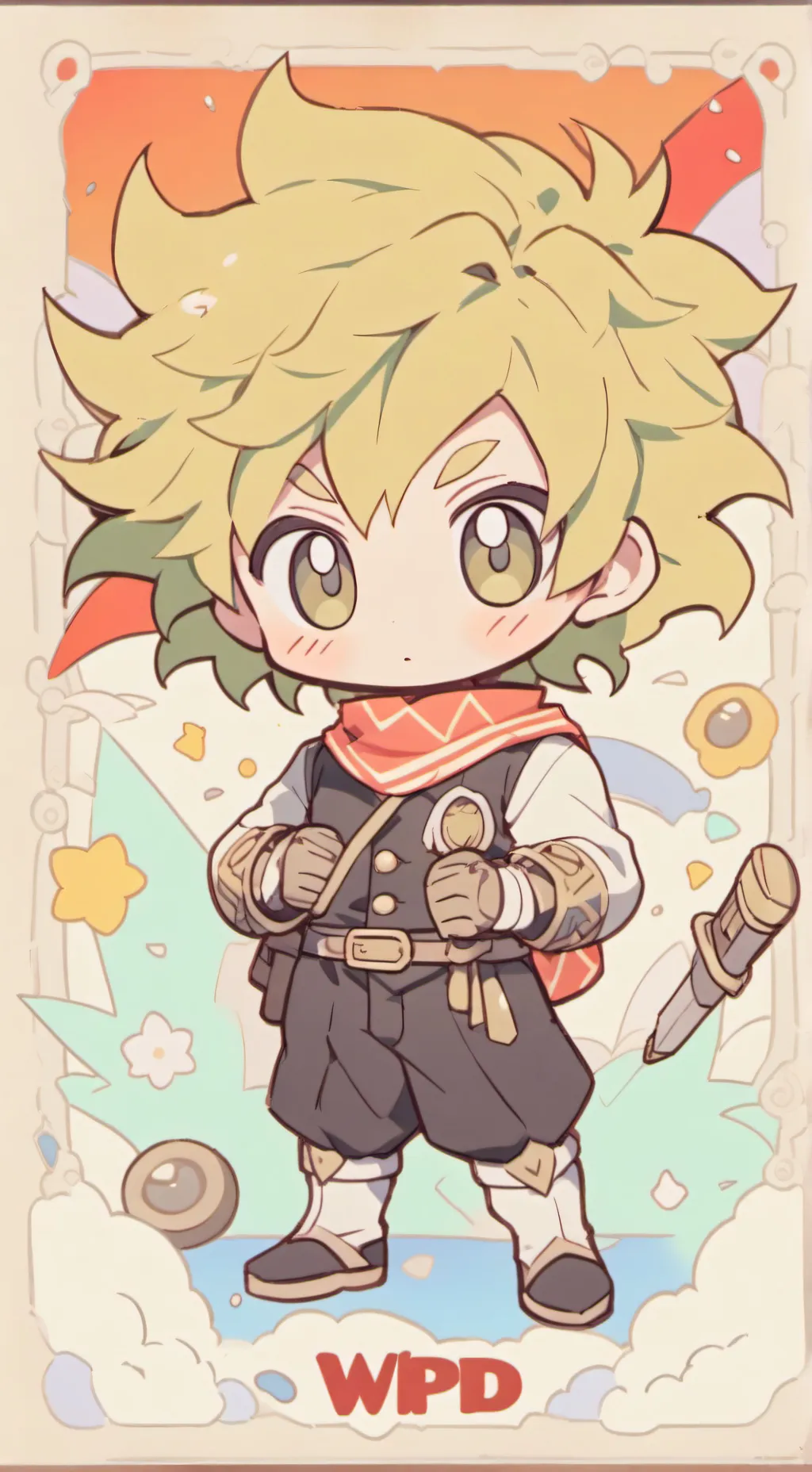 ai character: villain deku background