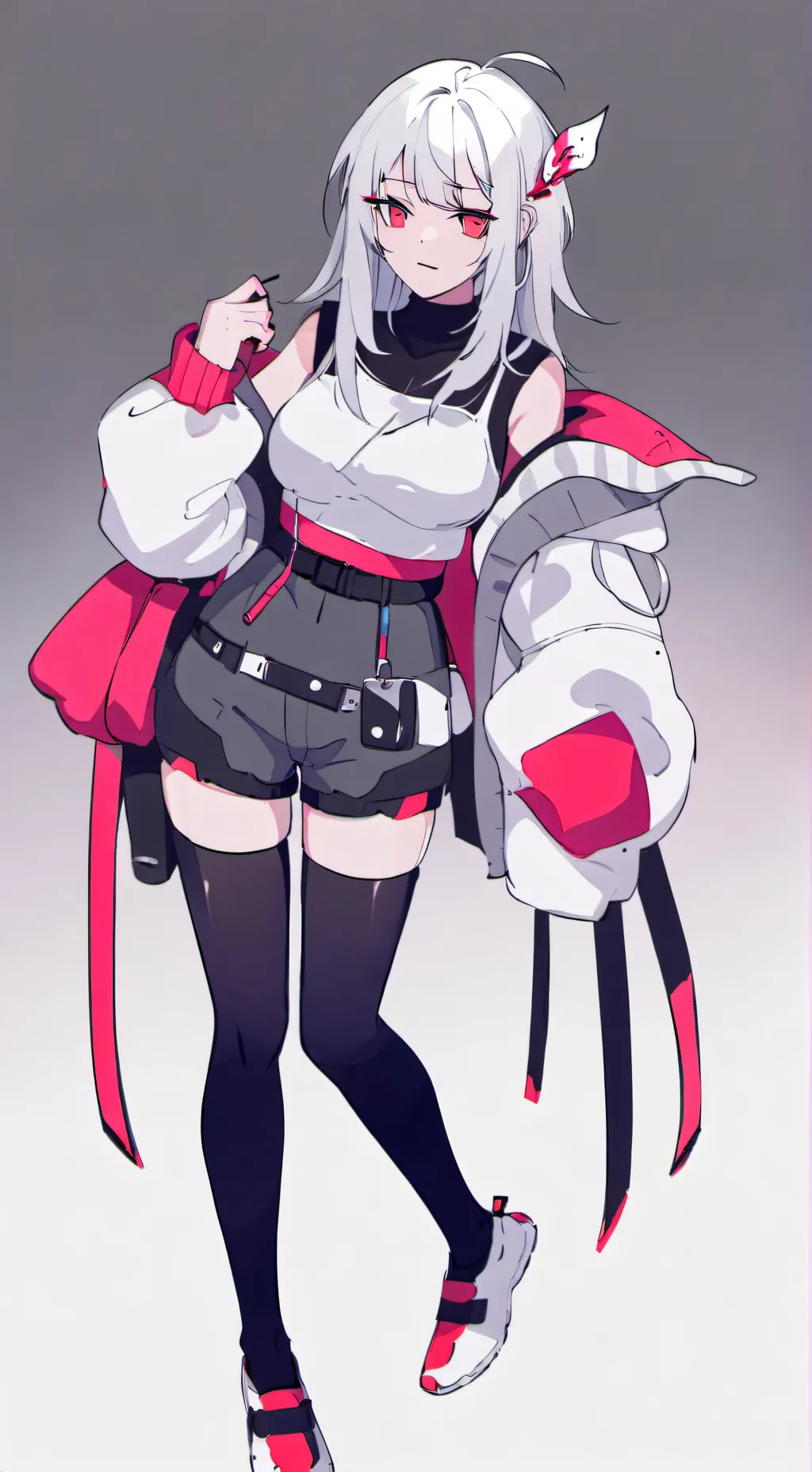 ai character: Mha MAD background