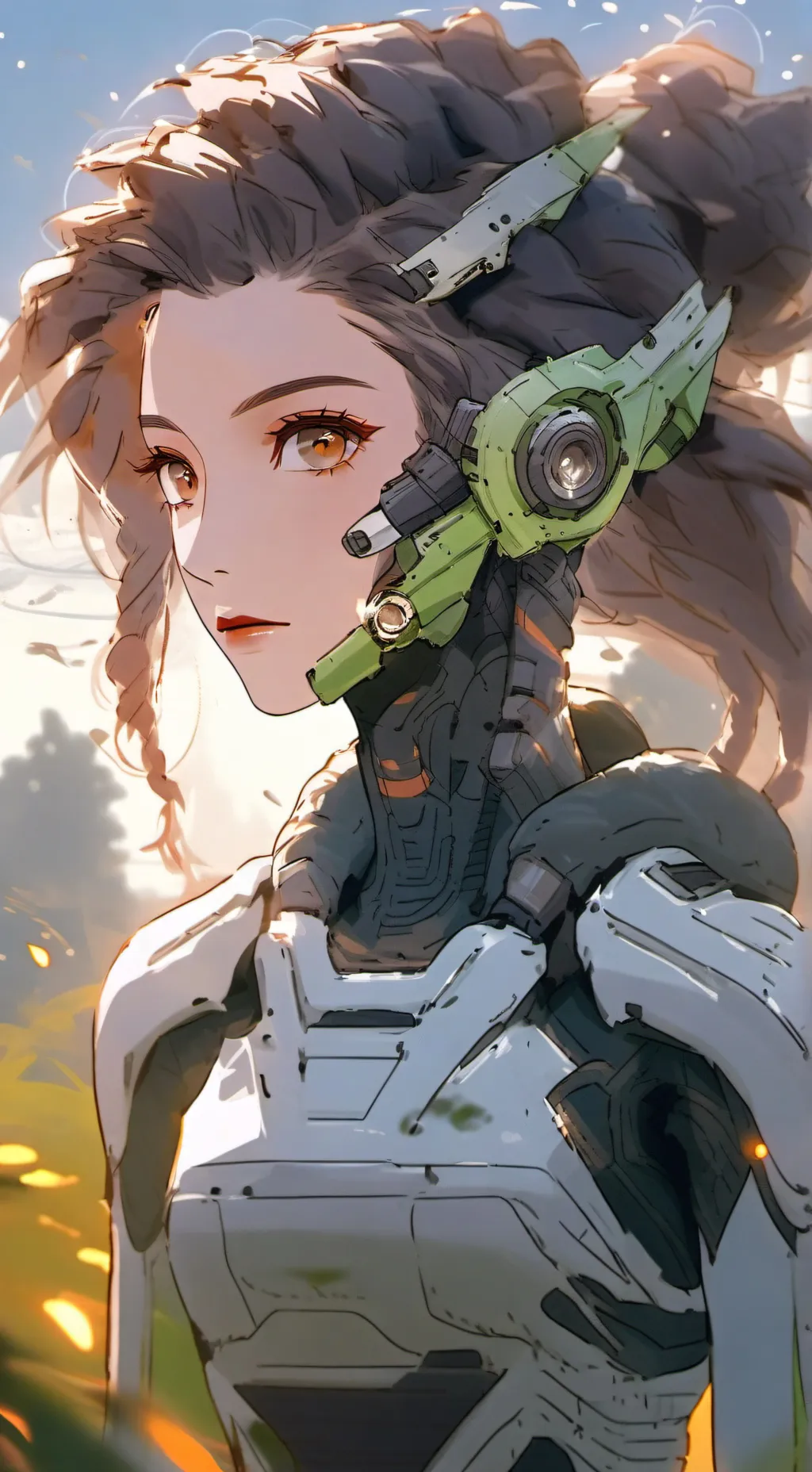 ai character: rose (crashed) background