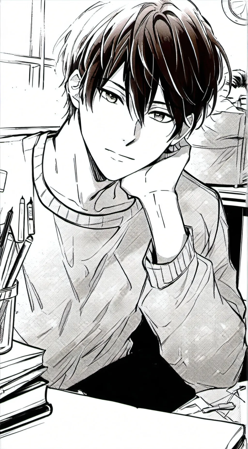 ai character: Andrew background