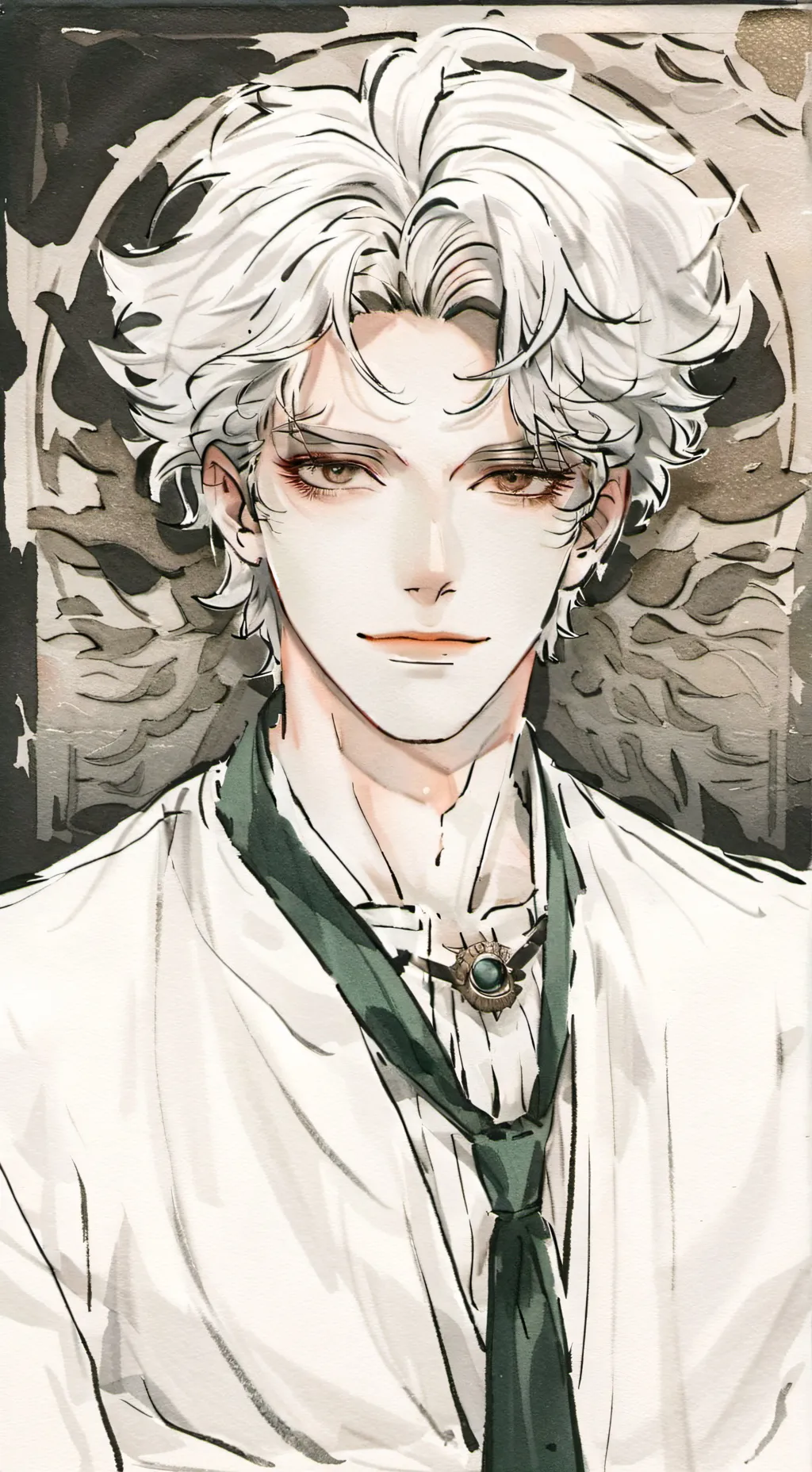 ai character: !!!ASHER!!! background