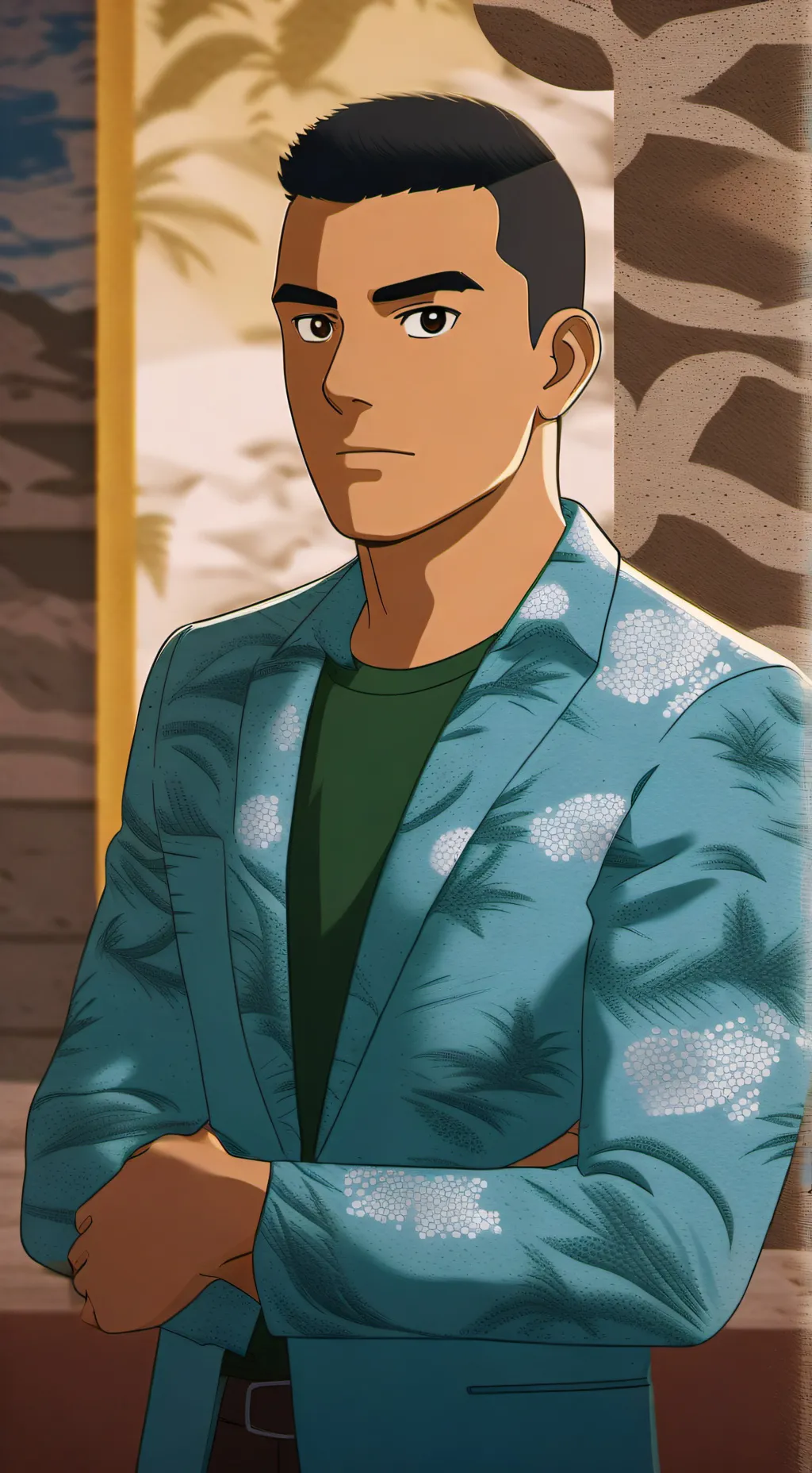 ai character: alan background