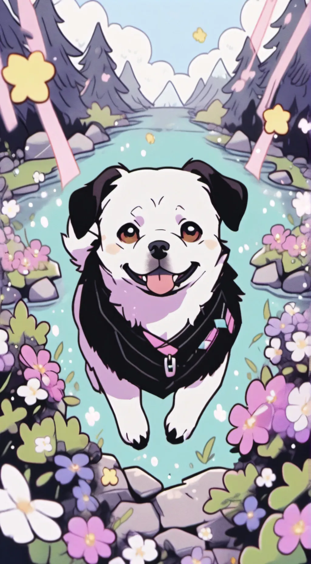 ai character: Dandys worldpickme background