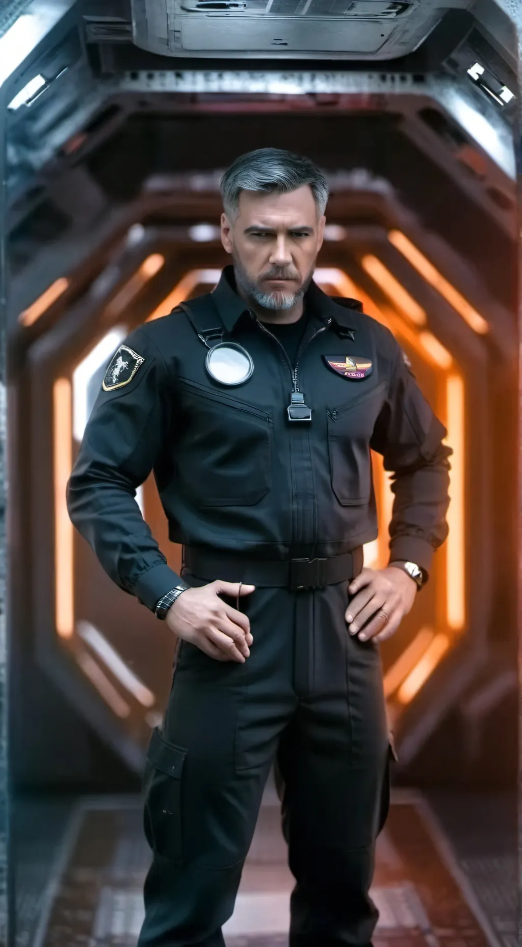 ai character: Des background