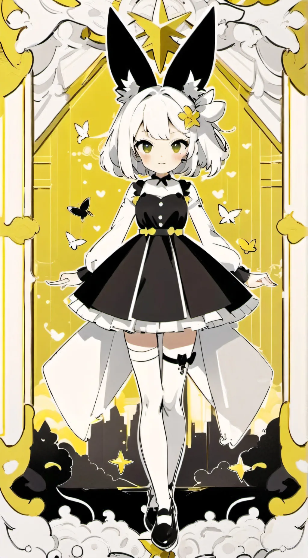 ai character: tu sirvienta priva background