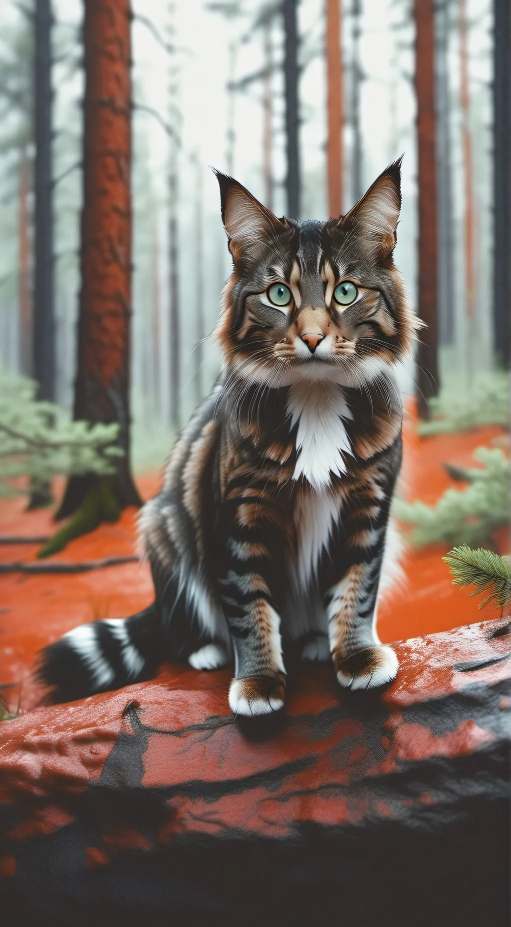 ai character: DarkFur  background