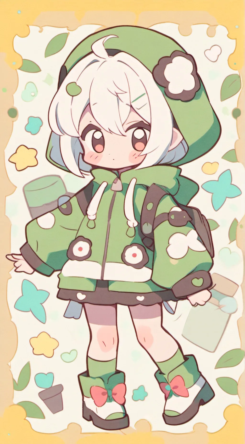 ai character: Félix  background