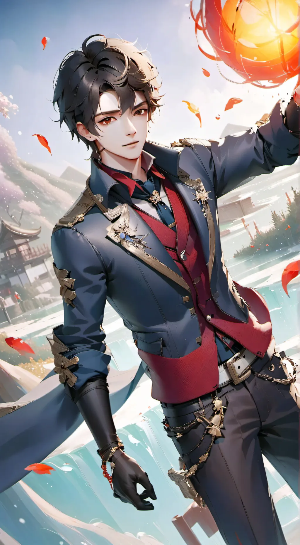 ai character: ♥︎❧Suyou☙♥︎ background