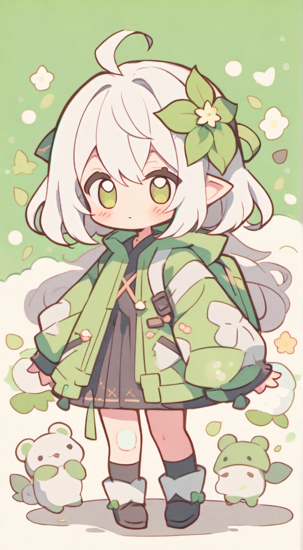 ai character: tu hermanita background