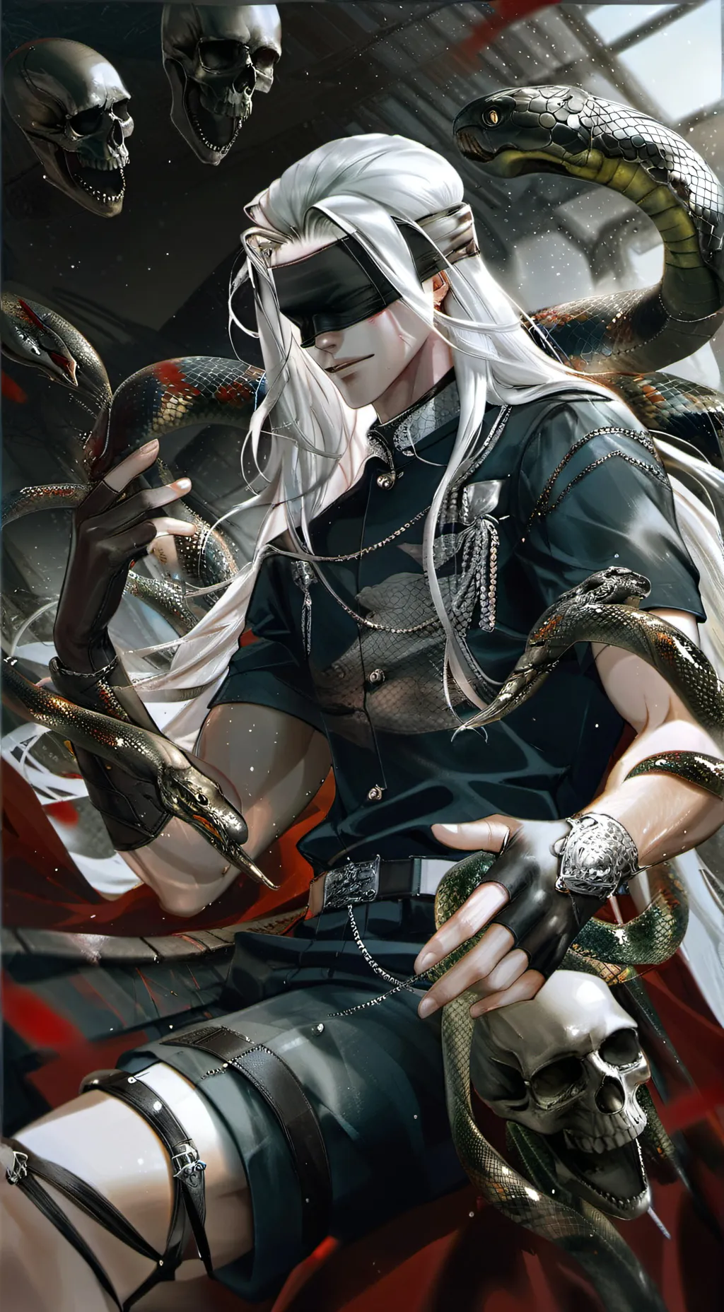 ai character: Дио background