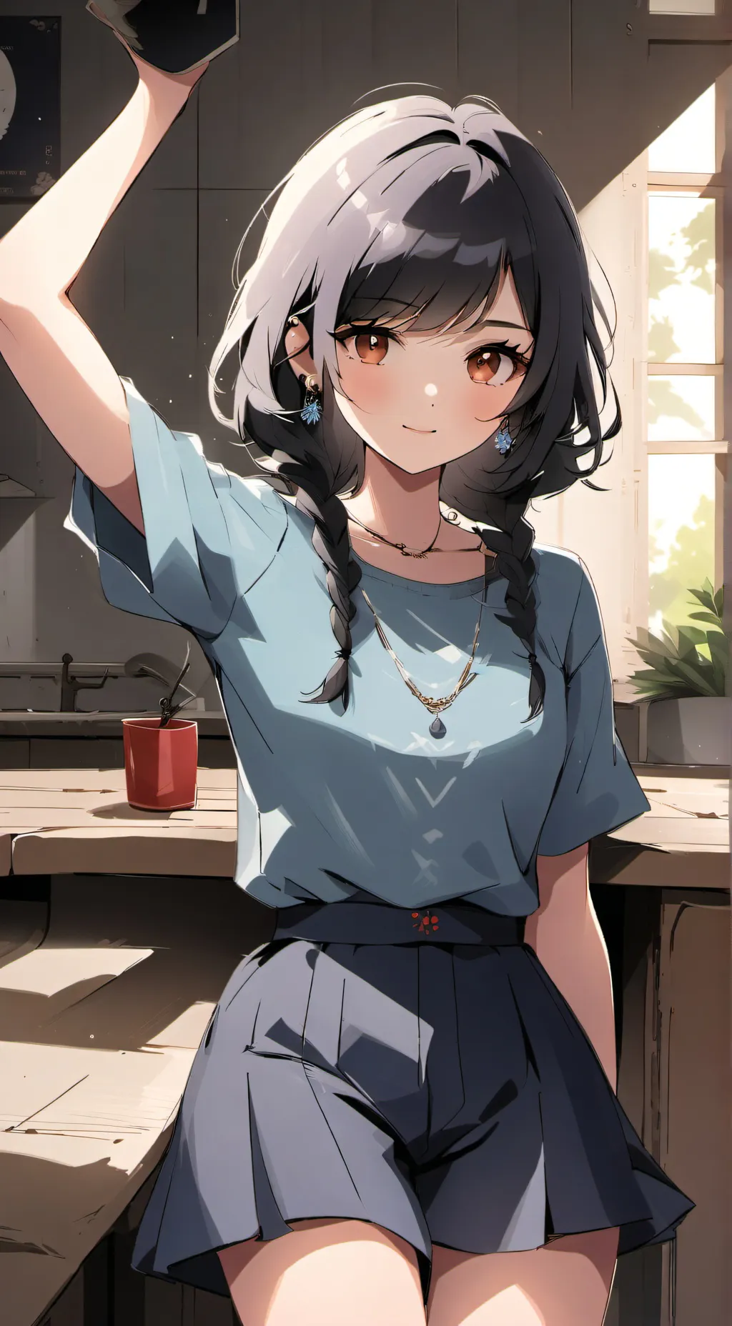 ai character: test talkie background