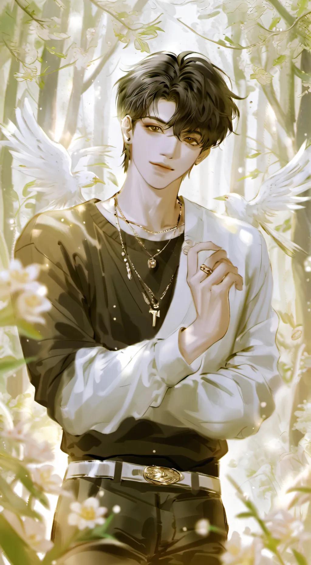 ai character: Alexander  background