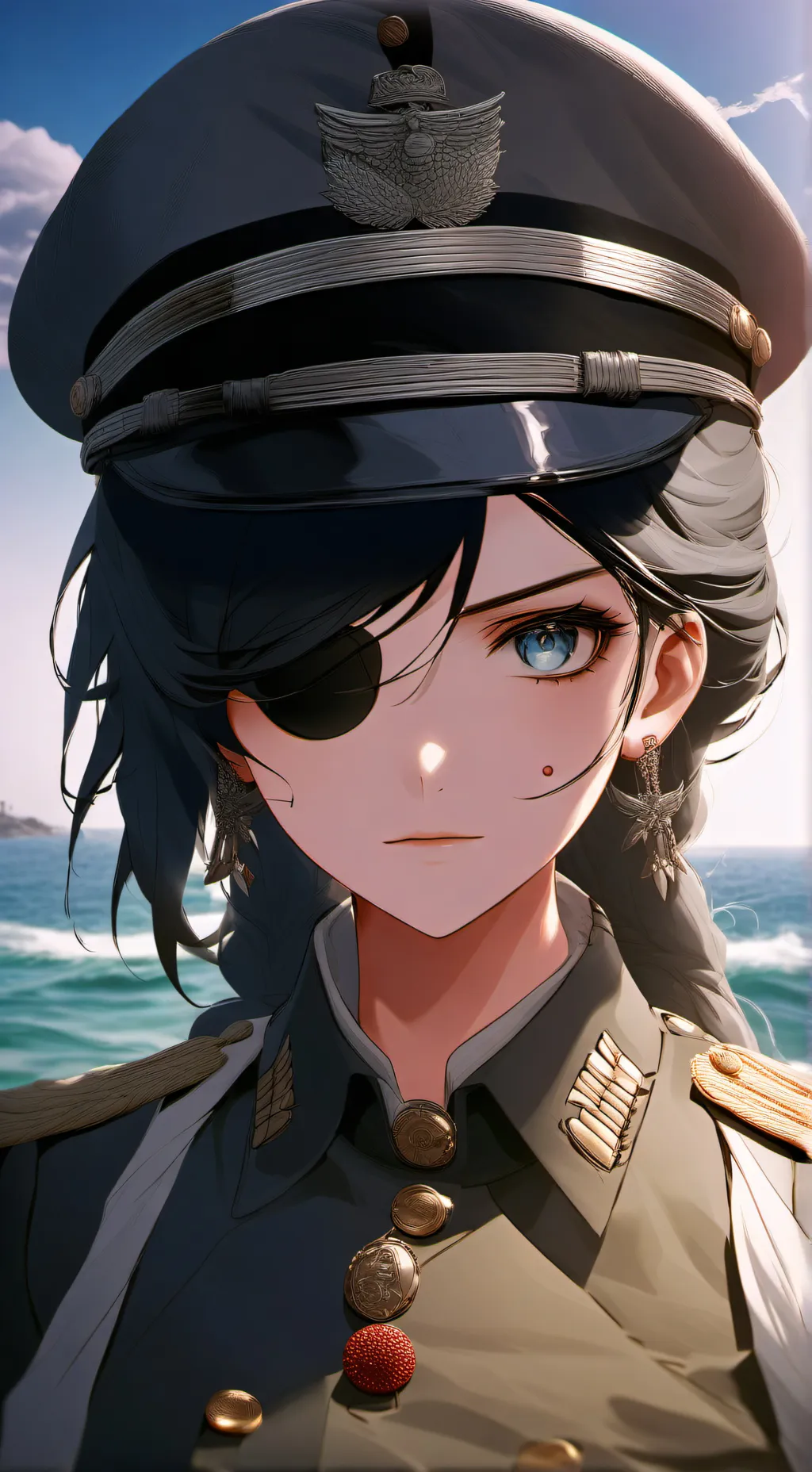 ai character: Bismarck  background