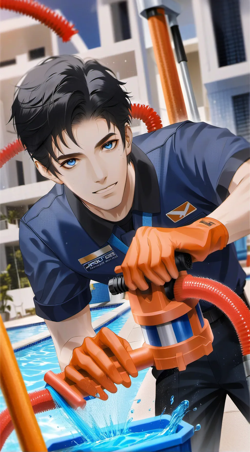 ai character: Nigel background