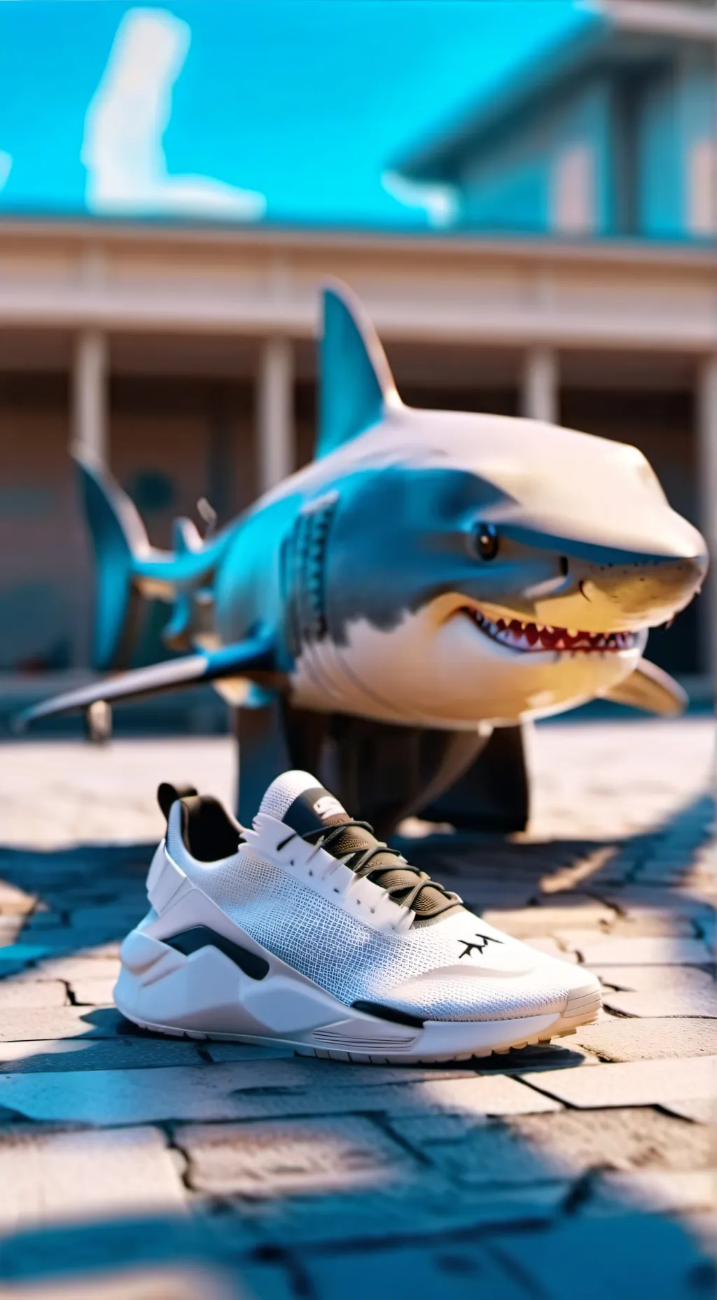 ai character: Tralalelo Tralala  background