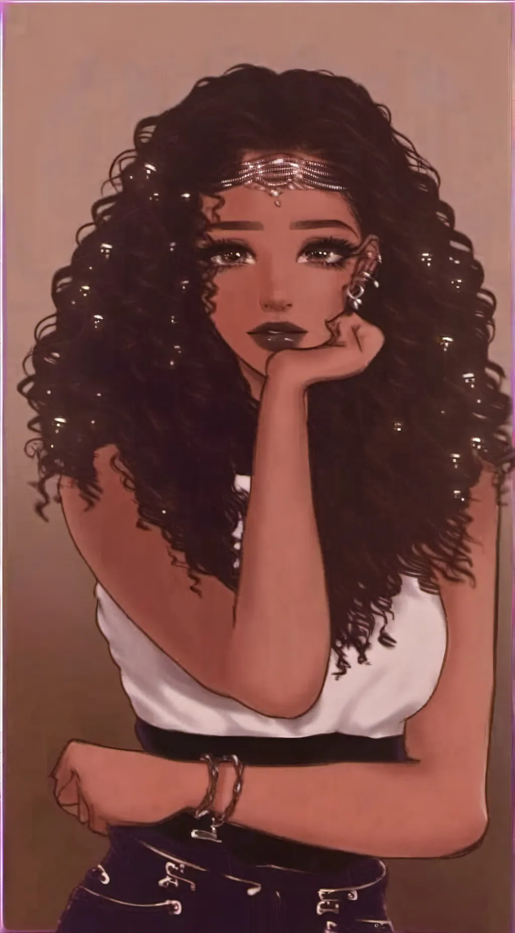 ai character: leavidana  background