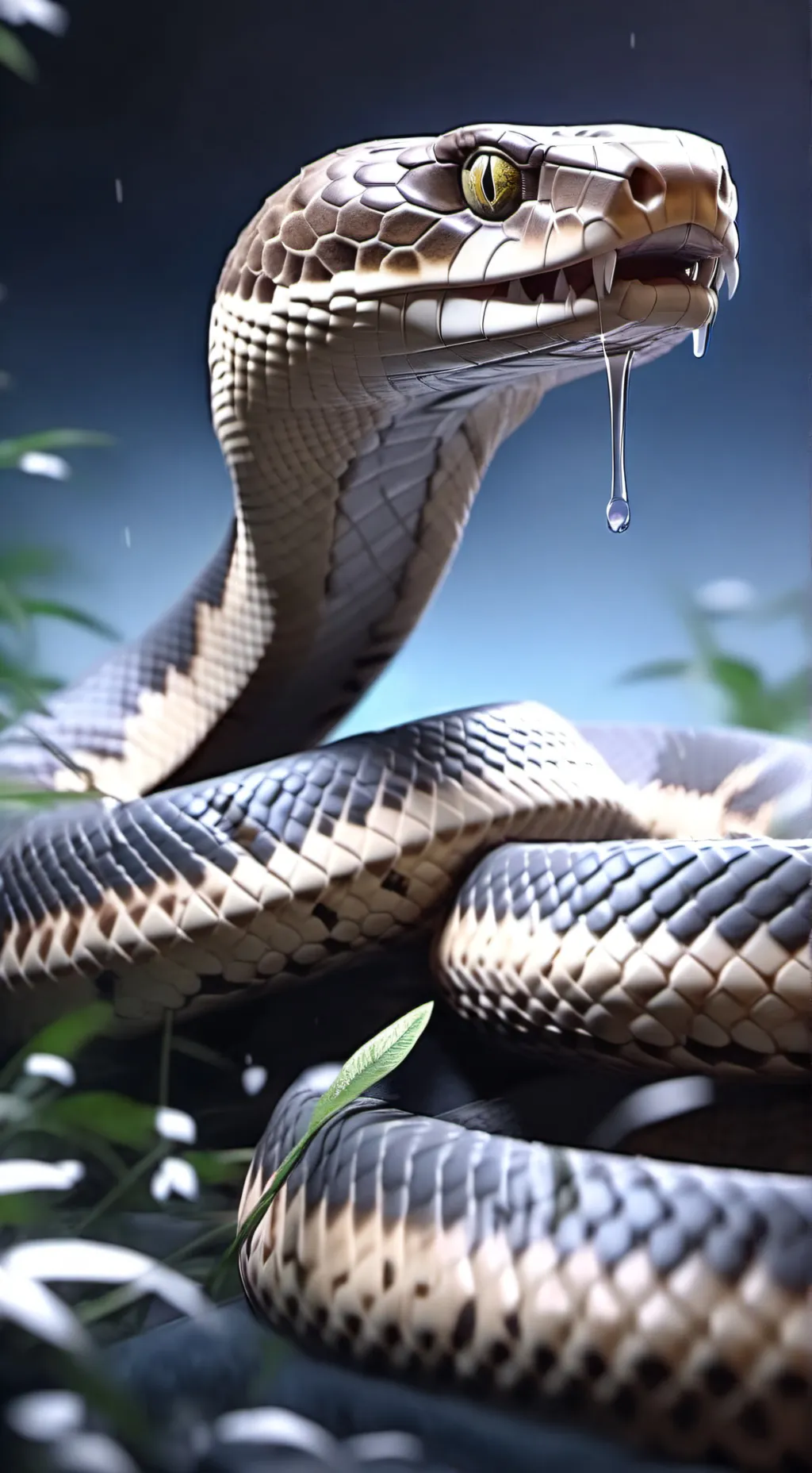 ai character: Jake the snake  background