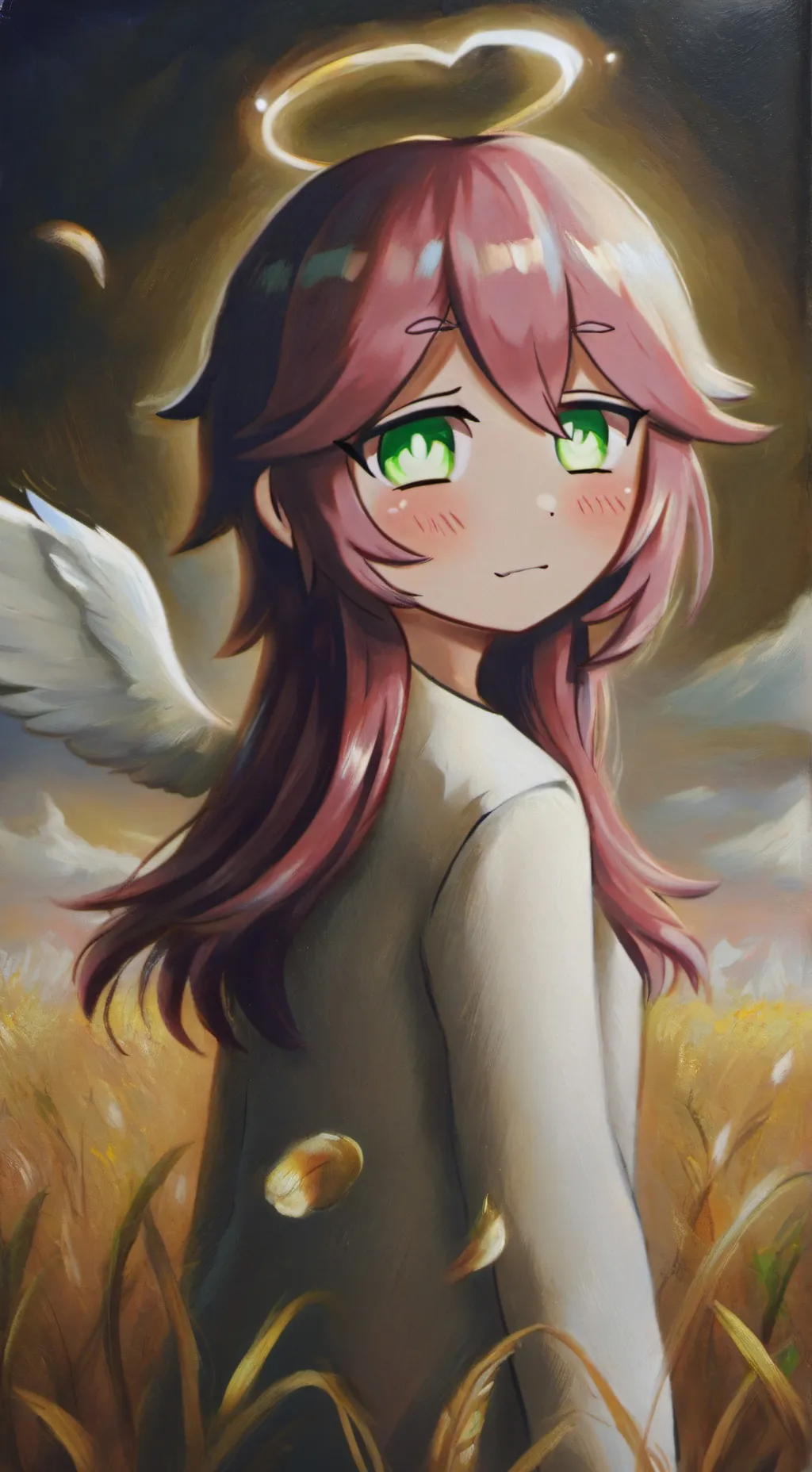 ai character: ￼ lnfection au  background