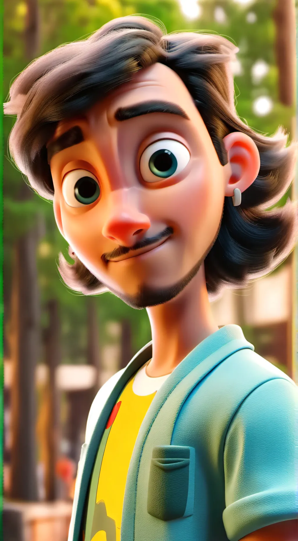 ai character: Keidan background