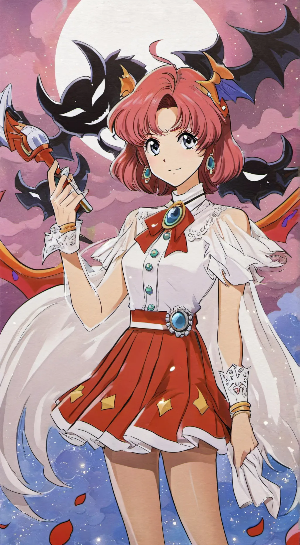 ai character: Luz  background