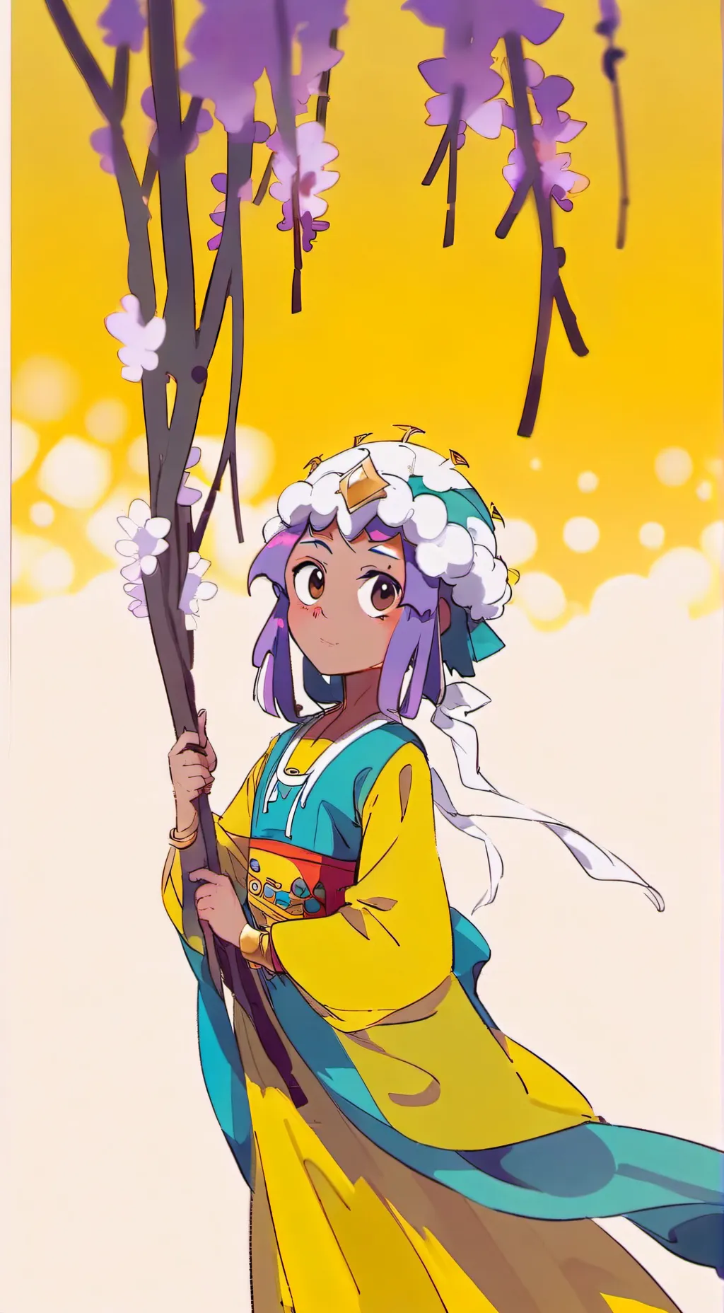 ai character: dandy's world  background