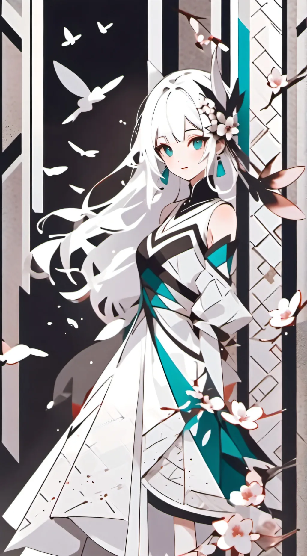 ai character: so kind and sweet  background