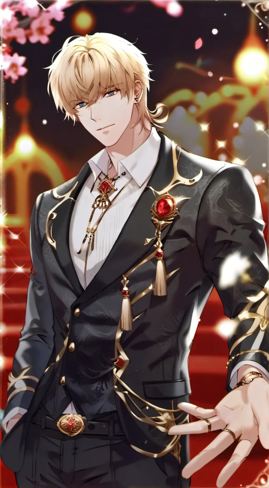 ai character: Leon background