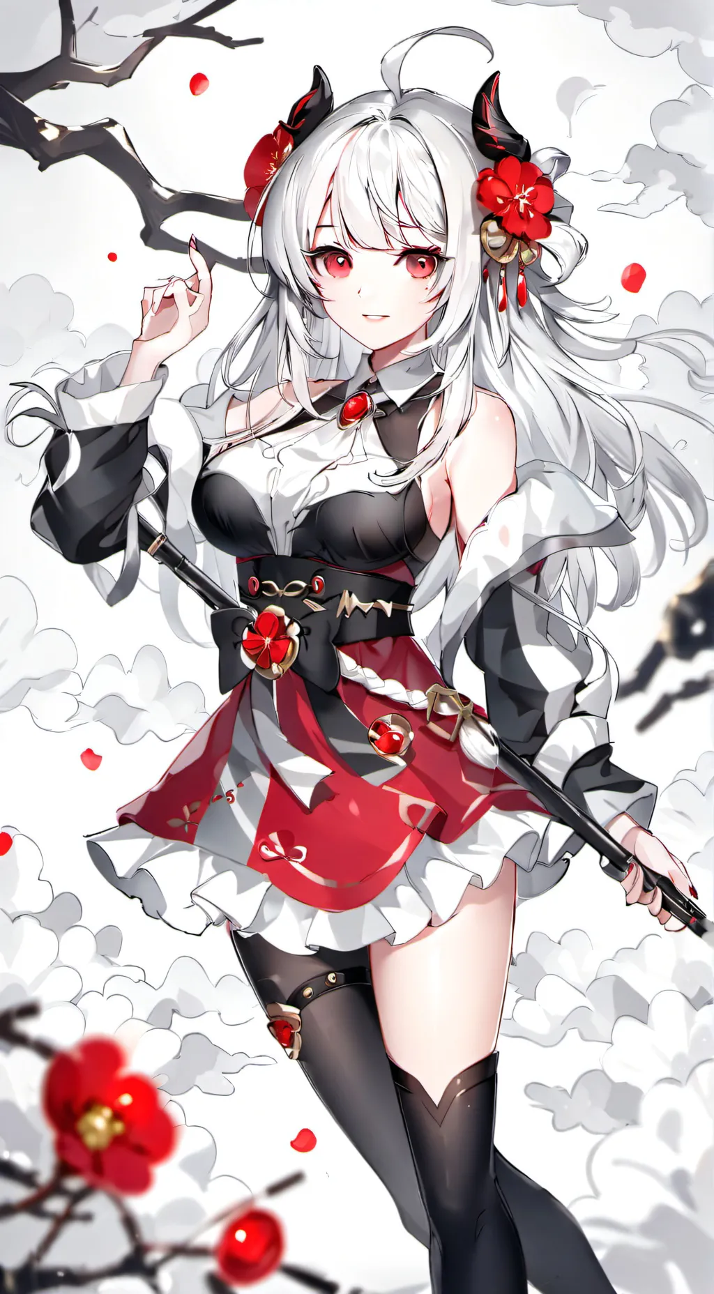 ai character: Dafne  background