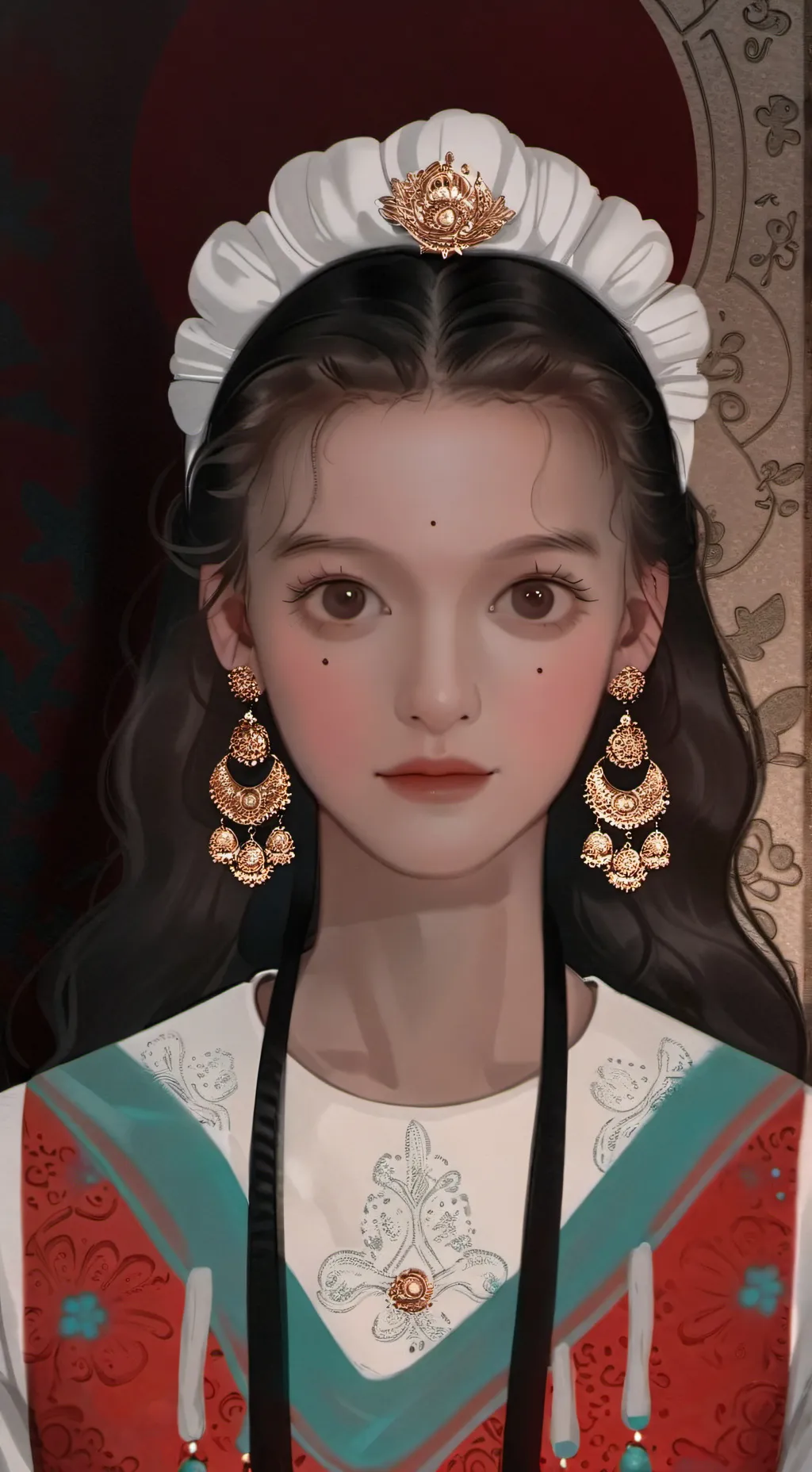 ai character: Ина background