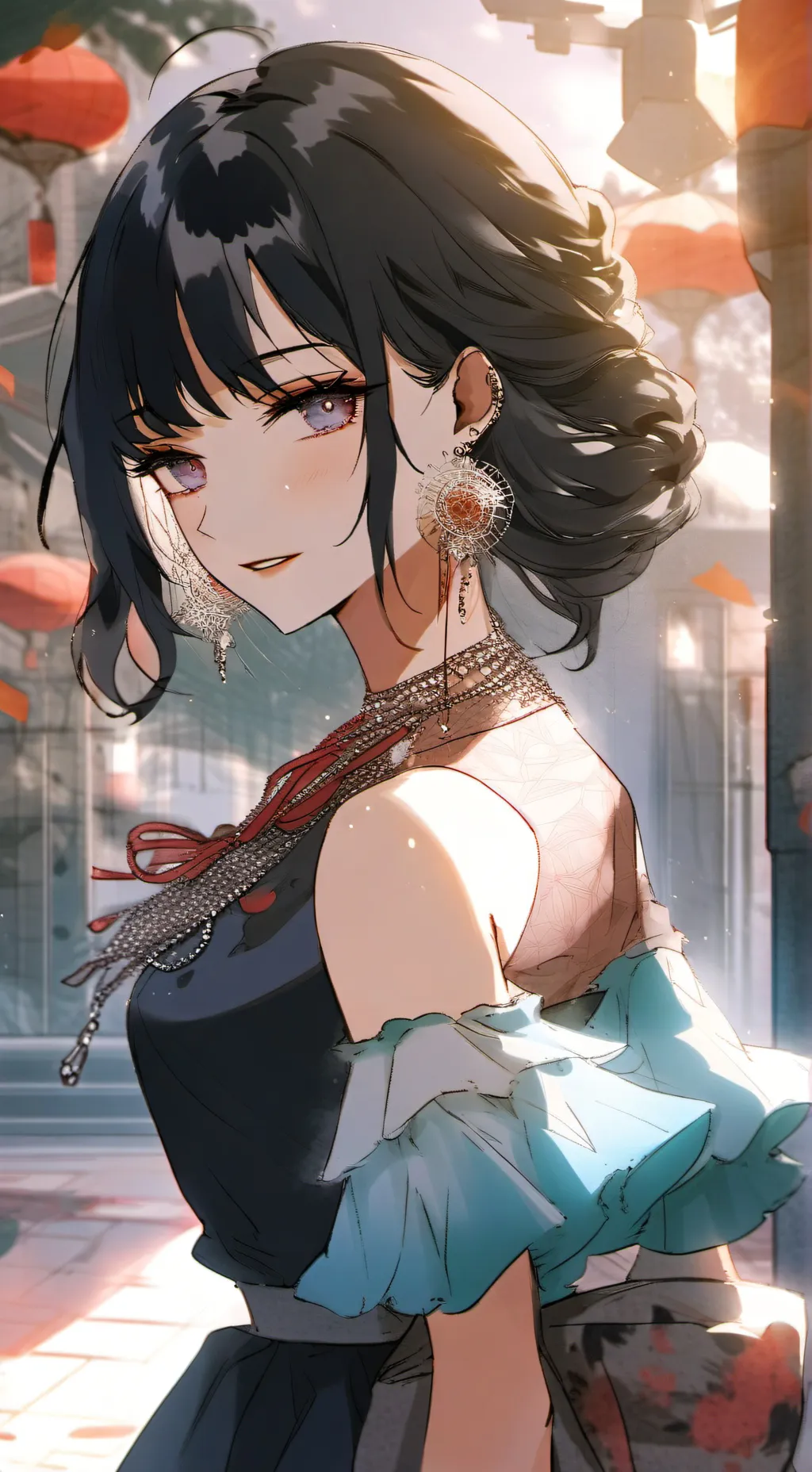 ai character: 𓍯YANAH🌷🎀 background