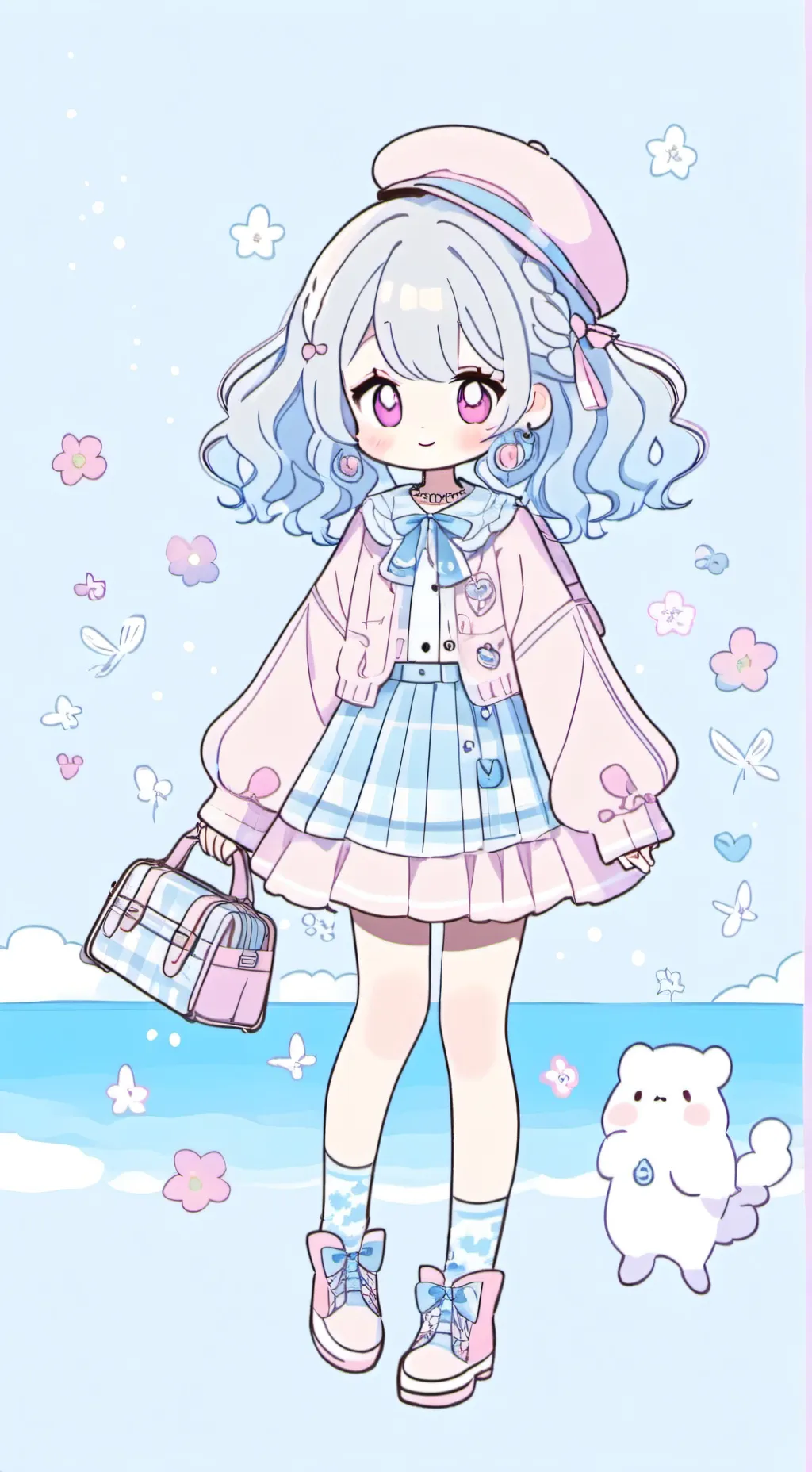 ai character: Kaze background