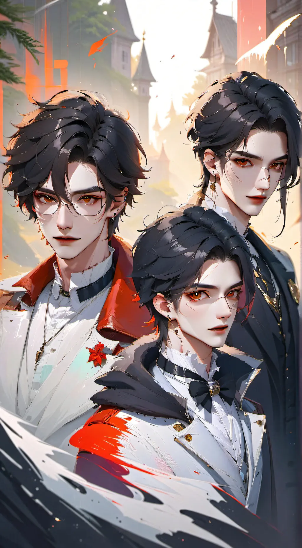 ai character: 🦇vampire 🦇 background