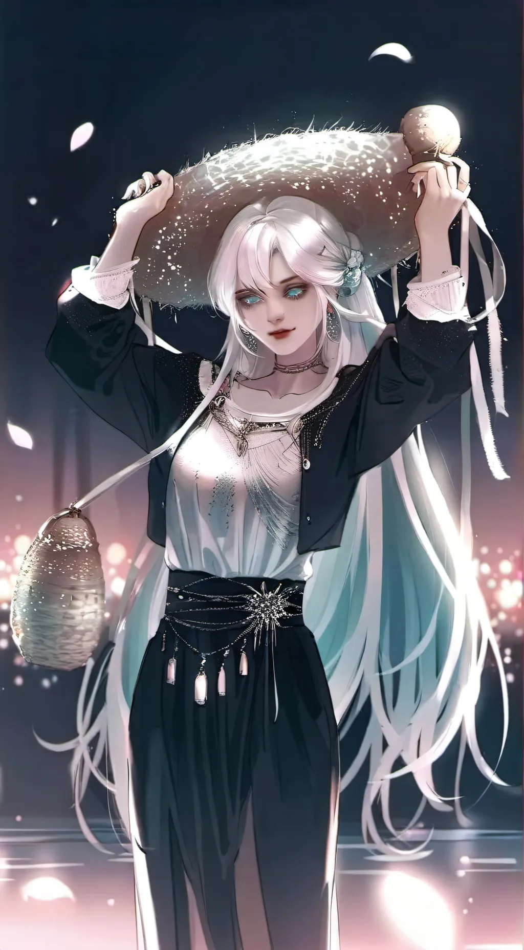 ai character: Mi rey reyna background