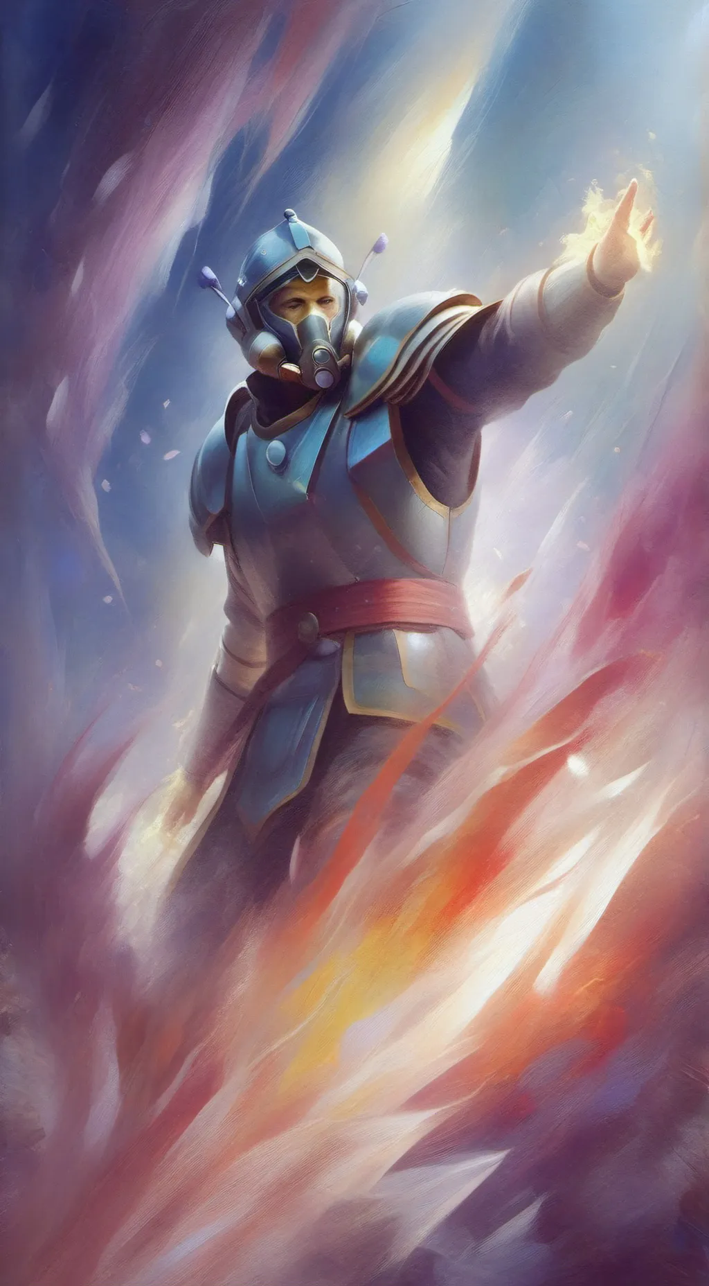 ai character: titanes del psific background