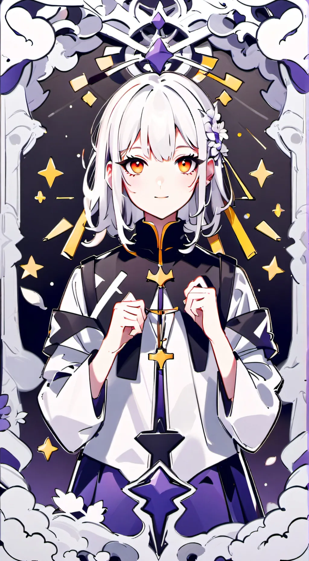 ai character: Janine  background