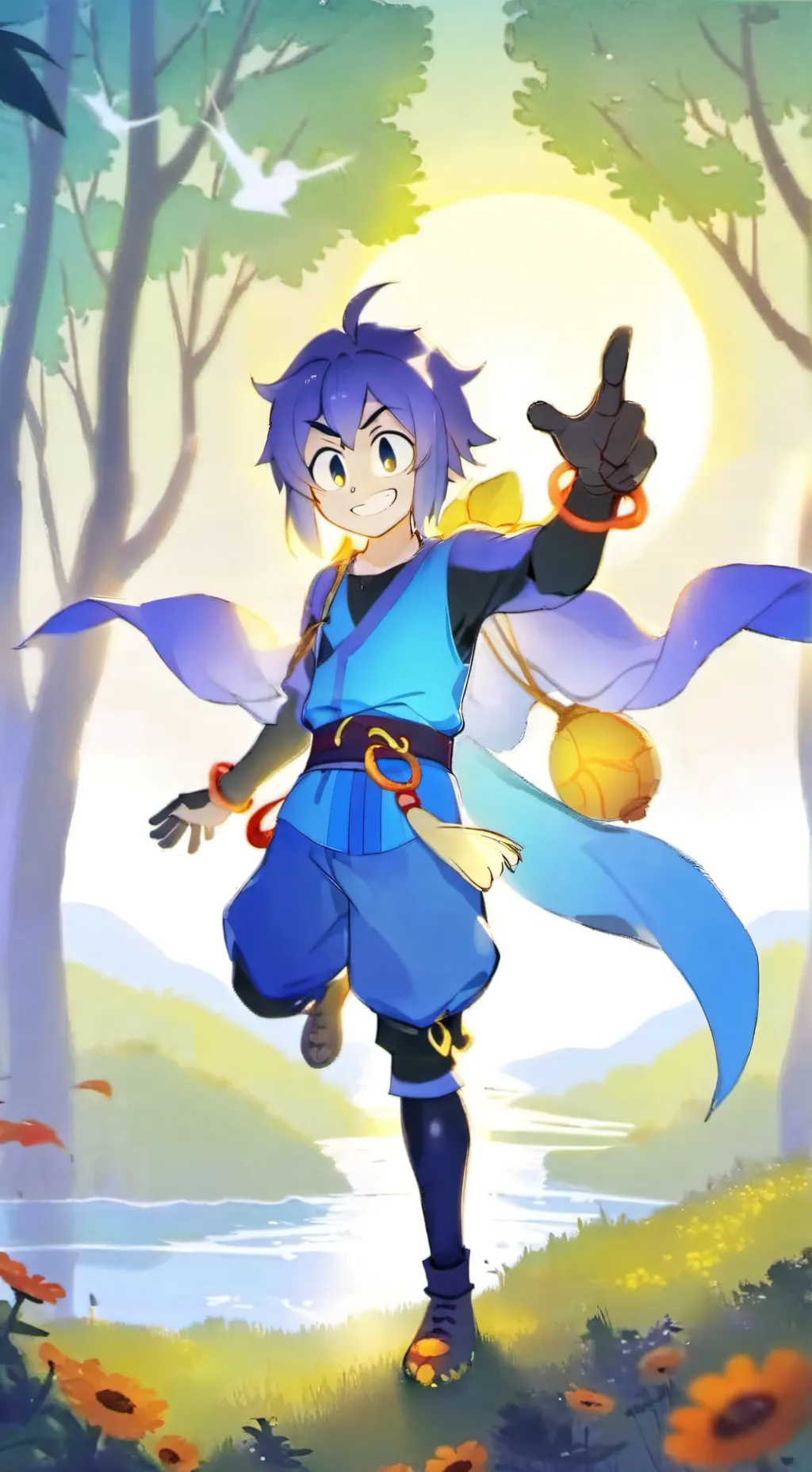 ai character: sonic olvidado background