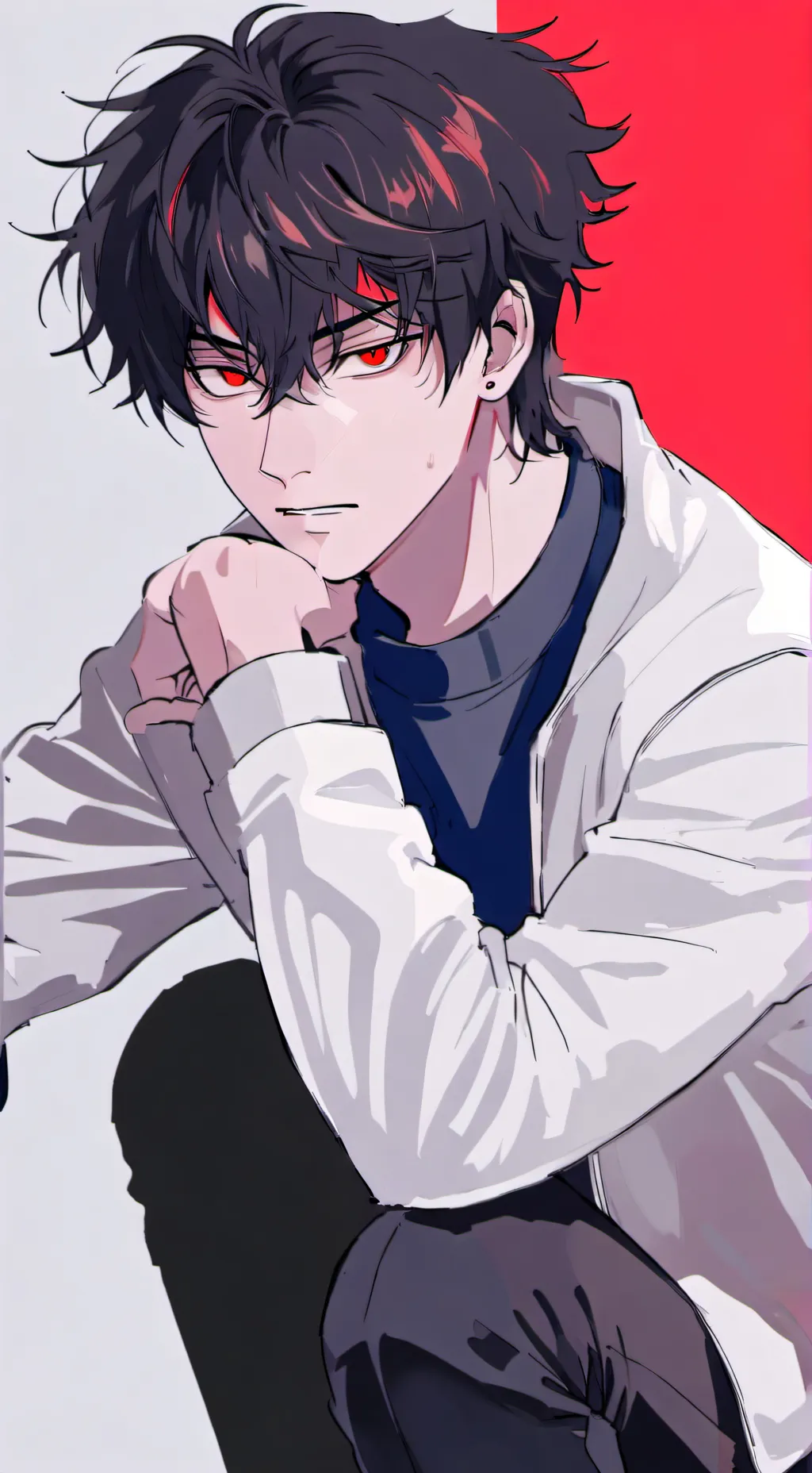 ai character: Ash background