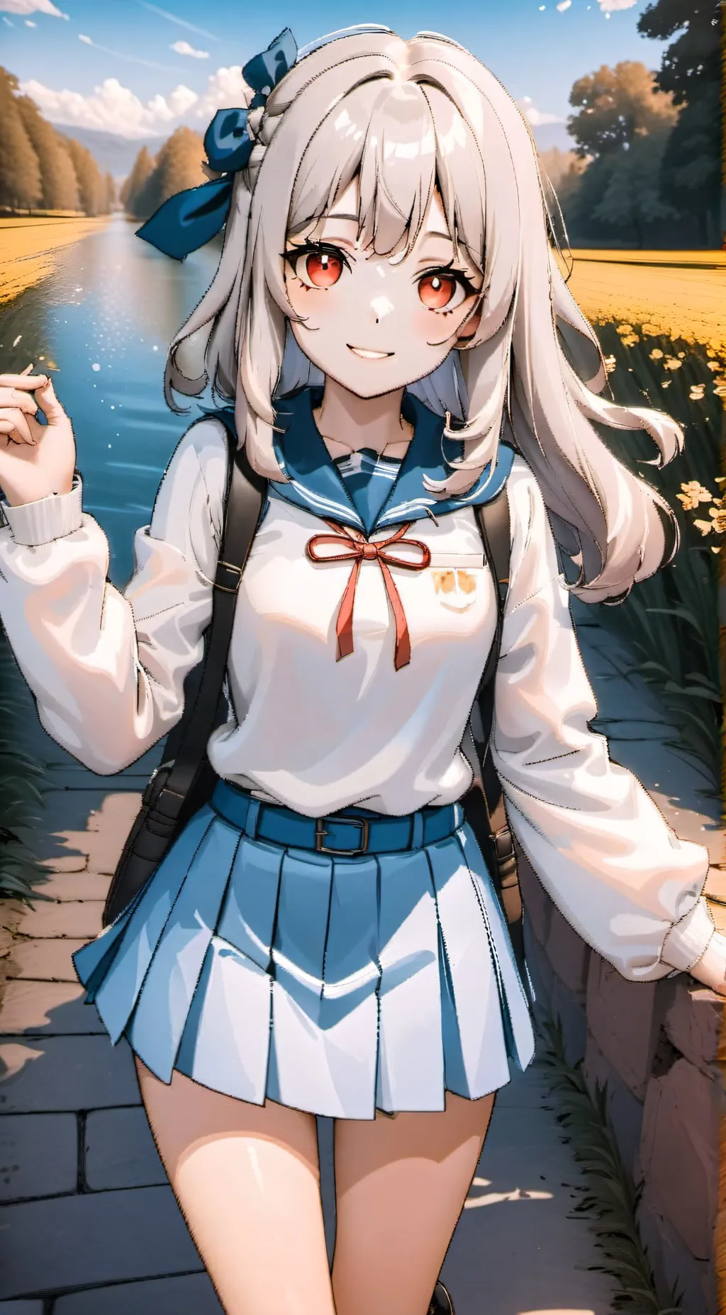 ai character: Veronica background