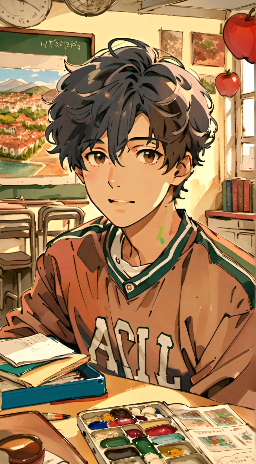 ai character: Callum Benson background