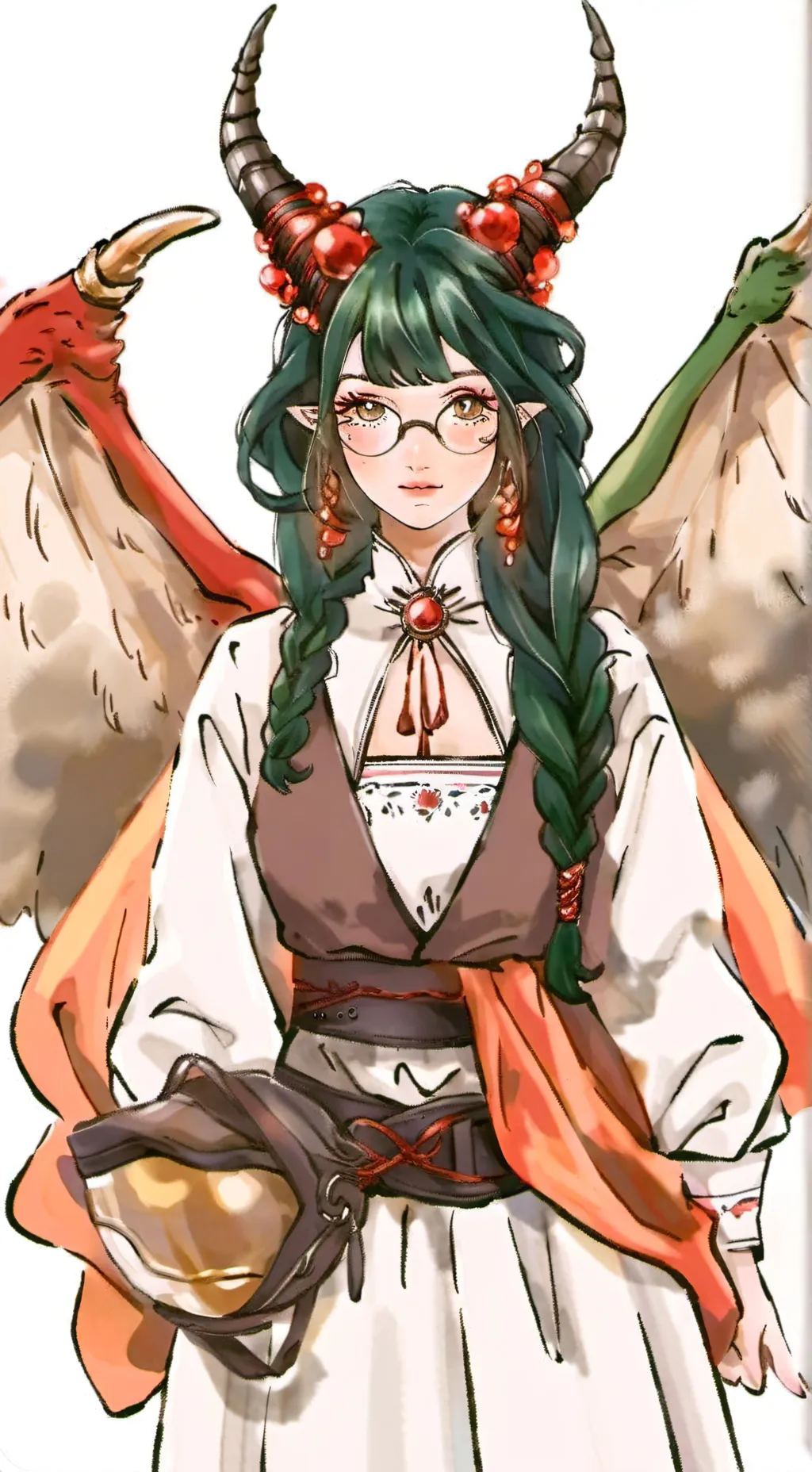 ai character: Macy background