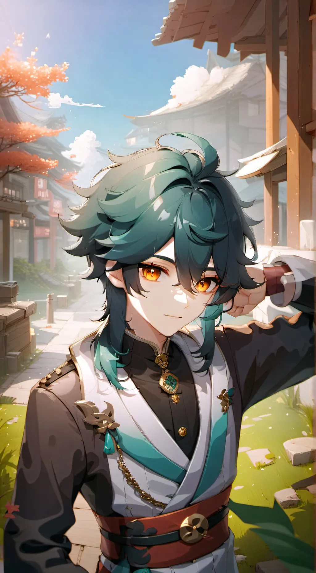 ai character: xiao background