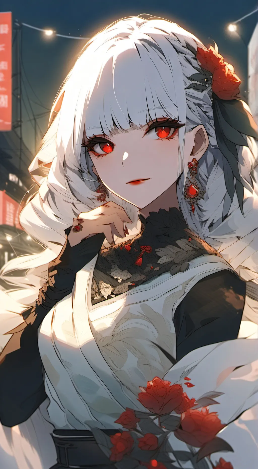 ai character: Lily background