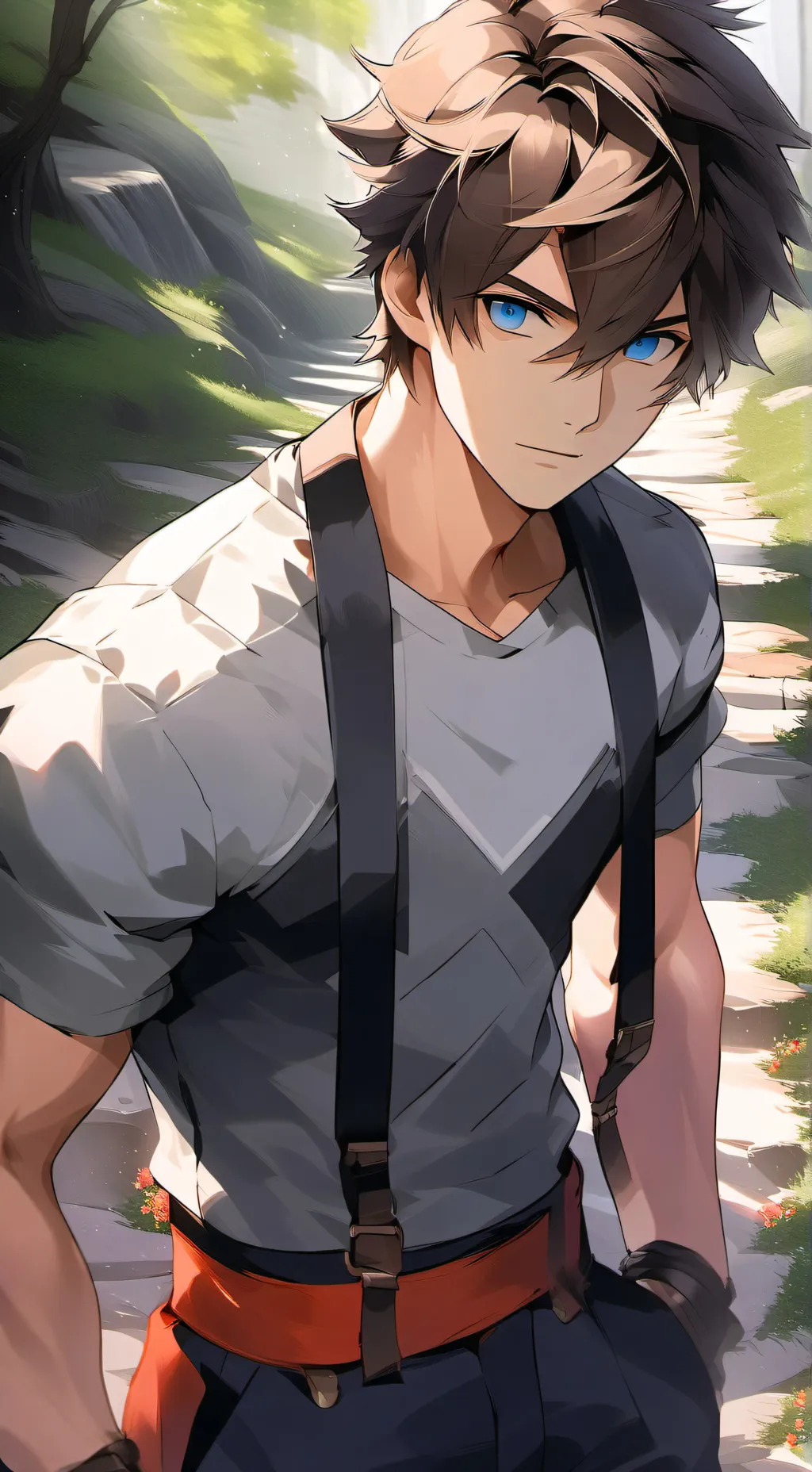 ai character: Dylan  background